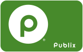 green card icon with white Publix logo and white outline