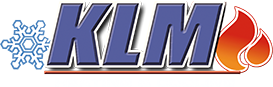 KLM Heating and Cooling logo
